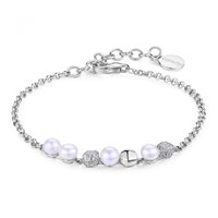 Bracelet Rosato Woman Azzurra in Silver Perla RZAZ013